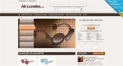Desktop Screenshot of allolunettes.com